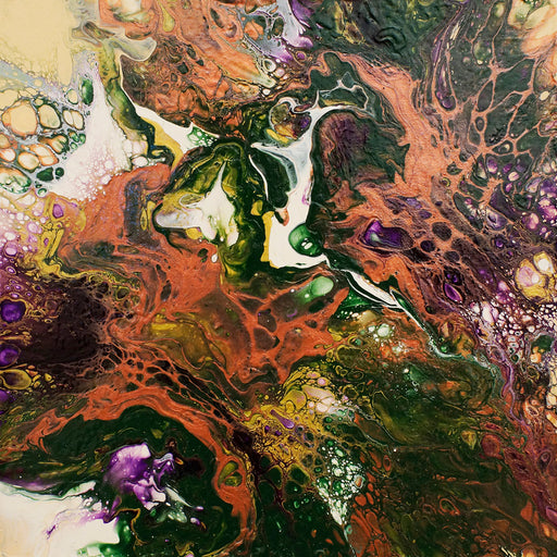 Acrylschilderij met Acryllic Pouring techniek