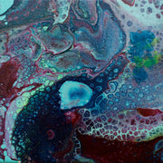 Acrylschilderij met Acryllic Pouring techniek