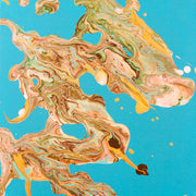 Acrylschilderij met Acryllic Pouring techniek