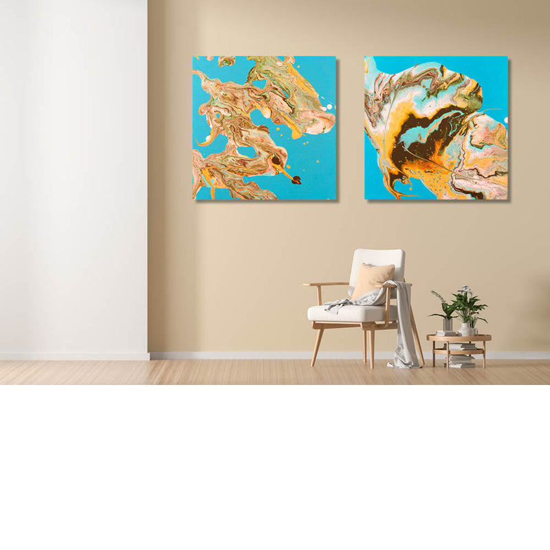 Liquid Gold on Blue - Deel 2