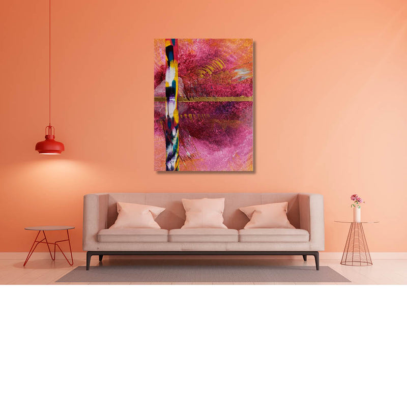 Golden Horizon with a Line