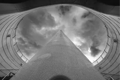 Opening naar de wolken, de foto