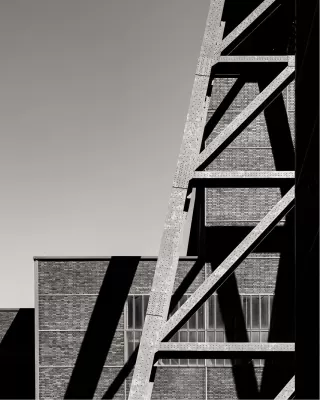 Diagonaal in de zon, de foto