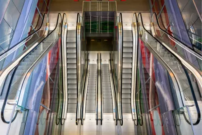Roltrappen, de foto