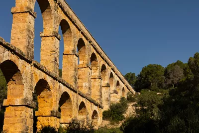 Romeinse bogen, de foto