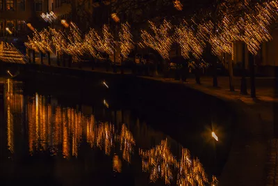 Kerst langs de kaai, de foto