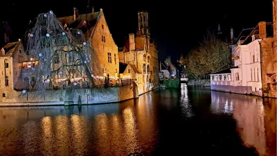 Brugge bij nacht 2, de foto