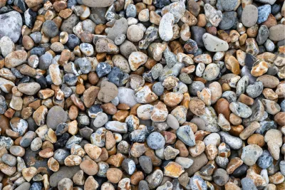 Kleurrijke keien, de foto