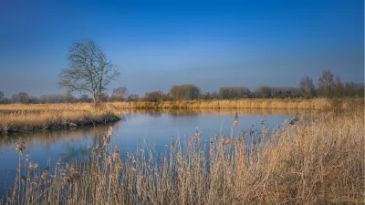 De mooiste bocht van de oude Schelde, de foto