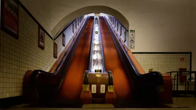 Houten Treden naar het Licht, de foto