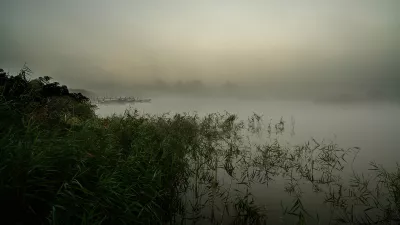 Steiger in de Meermist, de foto