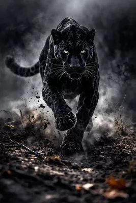 Panter uit de Rook, de foto
