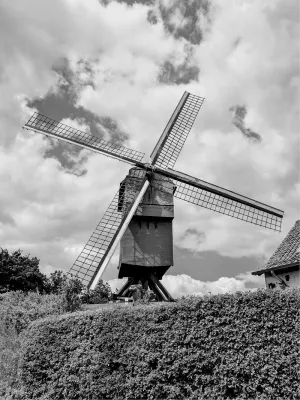 De molen van Zeppos, de foto