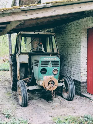 Tractorpensioen, de foto