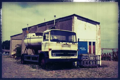 Nostalgie aan de jachthaven, de foto