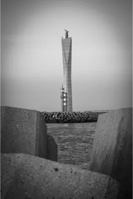 Poort naar de haven, de foto