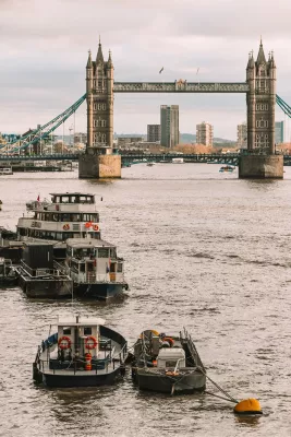 London Tower Bridge, de foto