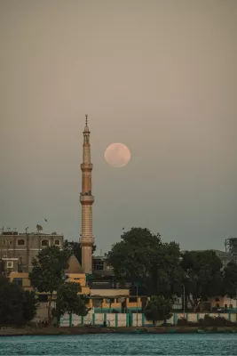 Volle maan, de foto