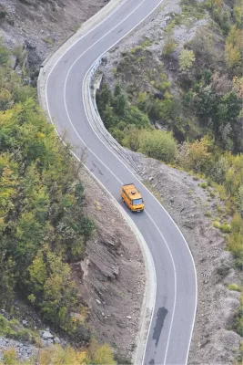 Gele auto!, de foto