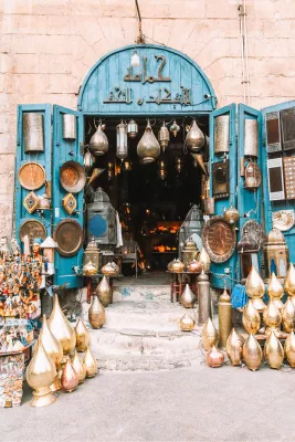 Beeldige bazaar, de foto