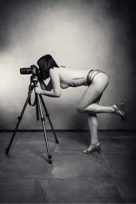 Lens in verleiding, de foto