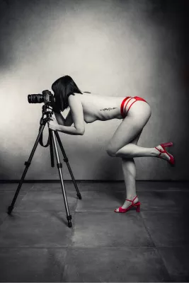 Flits van intimiteit, de foto