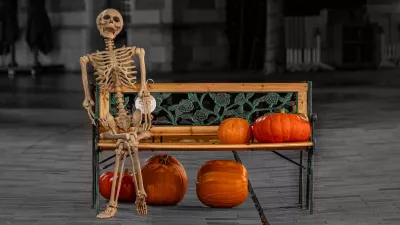 Herfsttafereel, de foto