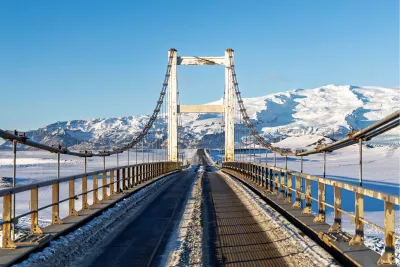 Diamond Beach brug, de foto