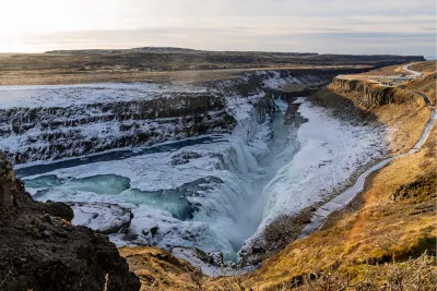 Gullfoss waterval, de foto