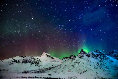 Magisch noorderlicht, de foto