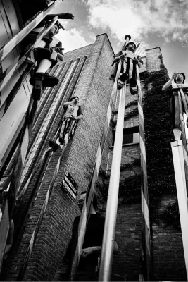 Zonder hoogtevrees, de foto