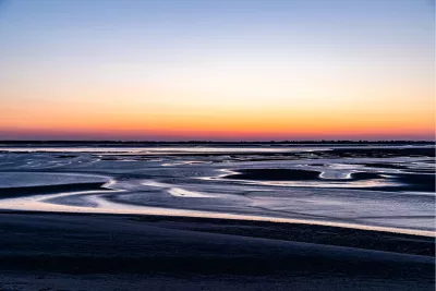 Kleuren paletje van het strand, de foto